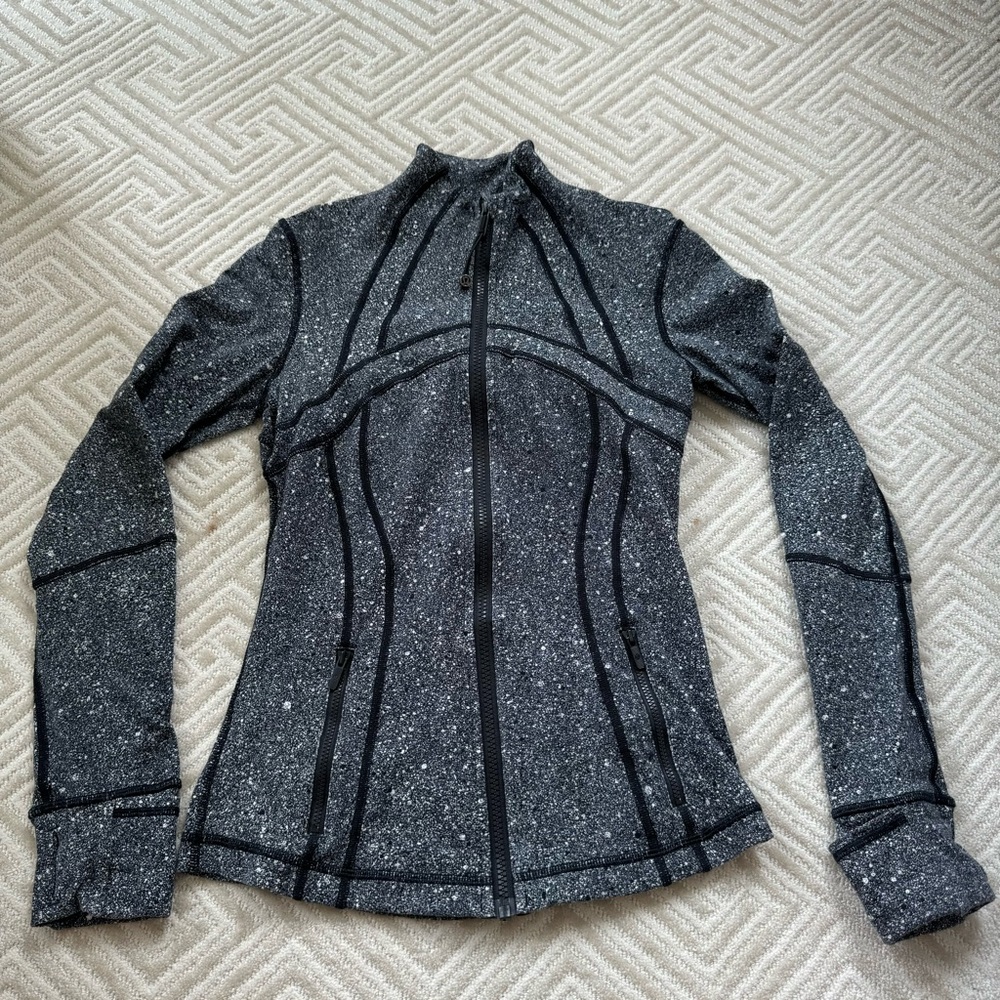 Lululemon Define Jacket Luminesce Splatter White … - image 6